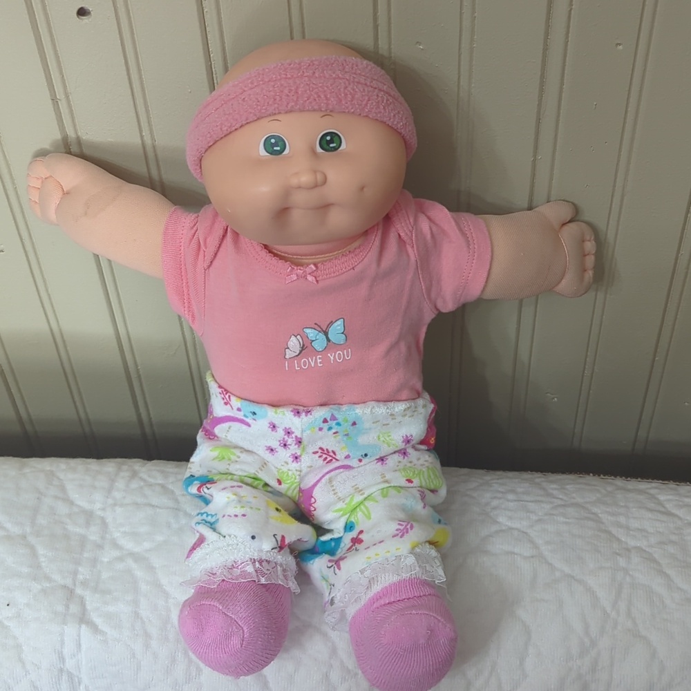 Cabbage Patch Vintage Newborn Baby. Green Eyed